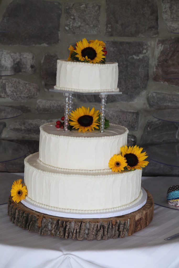 Country wedding cake